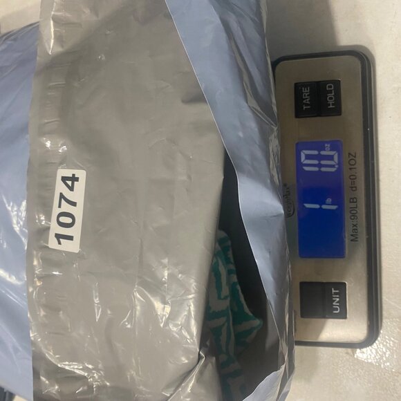 Jessica London Linen Blend Blouse Womens 30 W Plus Size Geometric Roll Tab Sleev - Picture 15 of 15